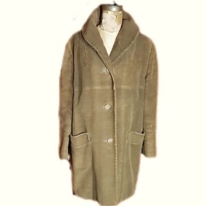 Vintage Amazingly Dull Coat In A "Water Repellent Cotton"
